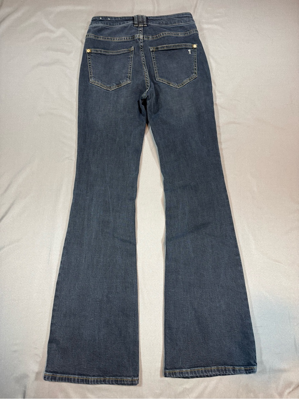 Pilcro The Icon Dark Blue High-Rise Wide-Leg Jeans Size 25 - Picture 5 of 7